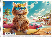 Альбом для малювання А4 20 л спіраль 100 г/м2 8537 STAR Асорті уні, фото 2