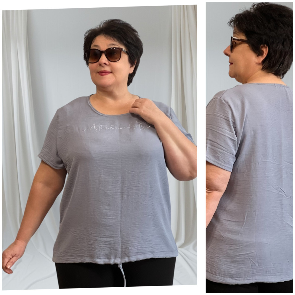 Жіноча туніка літня футболка великі розміри з 50 по 64 розмір