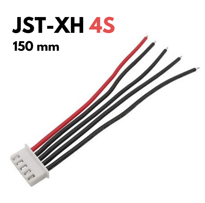 Балансувальний кабель для акумуляторів JST-XH 4S 22AWG 15 см
