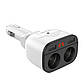 Автомобільний зарядний пристрій HOCO Z28 Power ocean cigarette lighter in-car charger with digital display, фото 4