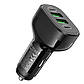 Автомобільний зарядний пристрій HOCO NZ11 Guide PD72W(2C2A) car charger Black, фото 8