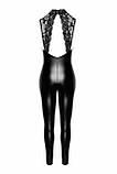 Комбінезон Noir Handmade F342 Powerwetlook and lace overall - S - SX1998, фото 7