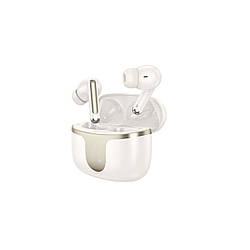 Бездротові навушники HOCO EQ10 Harmony true wireless BT headset Milky White
