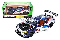 Машинка металева "Автопром" BMW M4 GT3,  (1:24)