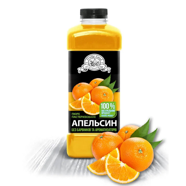 Пюре пастеризоване Fruityland апельсин 1кг