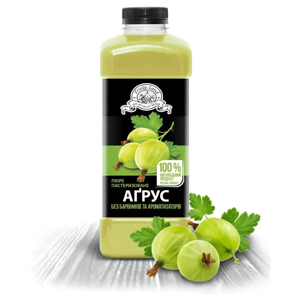 Пюре пастеризоване Fruityland агрус 1кг