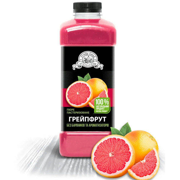 Пюре пастеризоване Fruityland грейпфрут 1кг