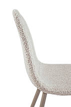 Стілець N-160 букле крем-брюле / ніжки капучино TM Vetro Mebel, фото 4