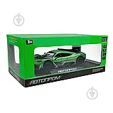 Машинка металева "Автопром" Mercedes, ЗЕЛЕНА (1:24), фото 3