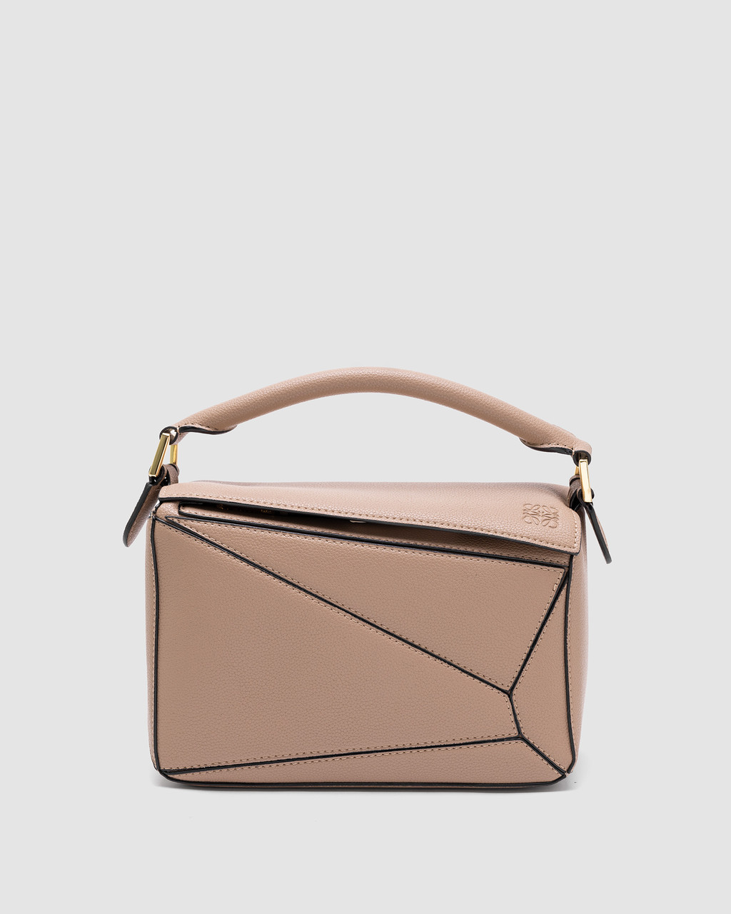 💎 Loewe Small Puzzle Bag in Classic Calfskin Beige 25 x 16 x 10 см, фото 1