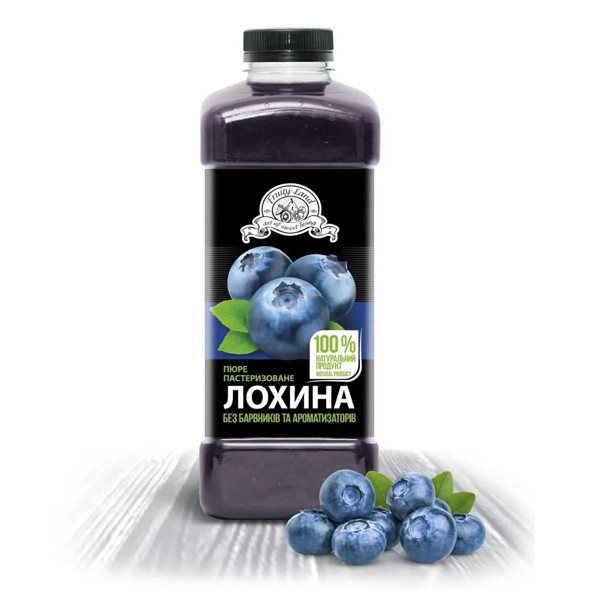Пюре пастеризоване Fruityland лохина 1кг