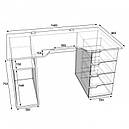 Ігровий стіл для геймерів із ЛДСП Rasin RS-1 ZEUS-Game, фото 3