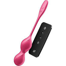 Вагінальні кульки з вібрацією Satisfyer Love Birds 2 Connect App Red