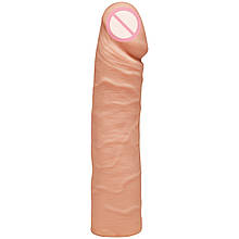 Фалоїмітатор подвійний Doc Johnson The D — Double D — 16 Inch — ULTRASKYN, діаметр 4,4 см, Vack-U-Lock