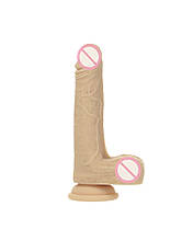 Фалоїмітатор з ротацією і пульсацією Naked ADDICTION The Freak 7,5 ⁇  Rotating & Thrusting Vibrating