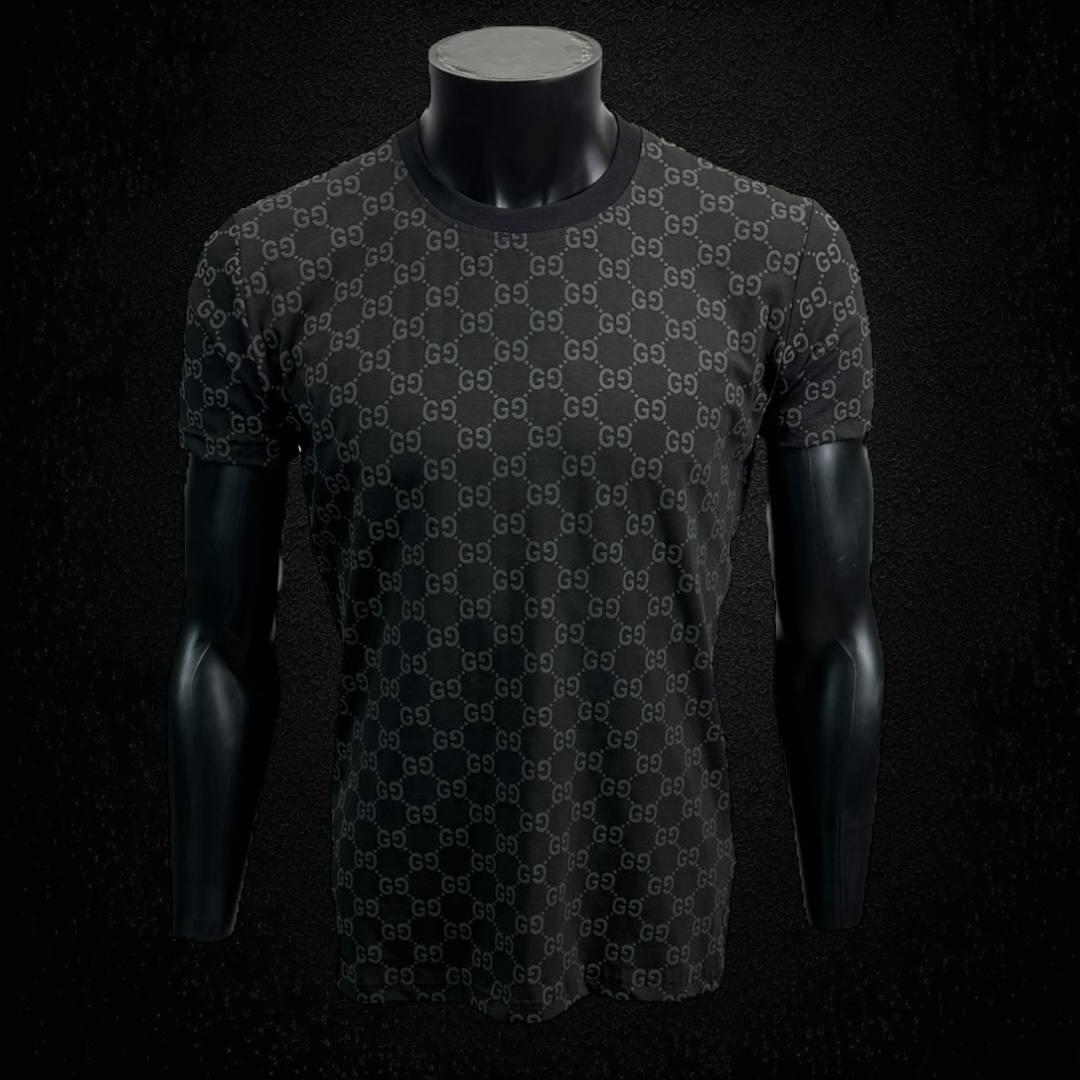 Чоловіча футболка Gucci CK8886 чорна
