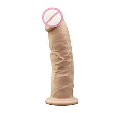 Фалоїмітатор з вібрацією SilexD Henry Vibro Flesh (MODEL 2 size 7in) + LRS