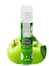 Змазка на водній основі JO H2O — Green Apple (30 мл) без цукру, рослинний гліцерин