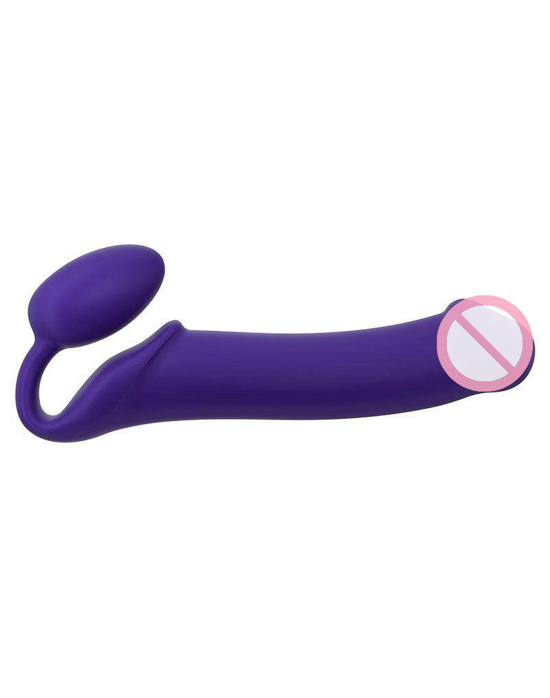 Безремневий страпон Strap-On-Me Violet XL, повністю регульований, діаметр 4,5 см