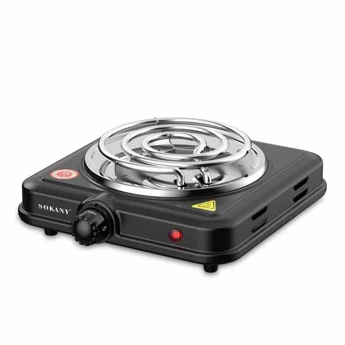 Електроплита кухонна спіральна Sokany SK-5111 1000 Вт одноконфоркова електроплита