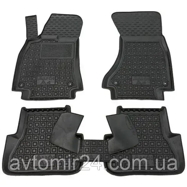 Автомобільні килимки AUDI A4 (B8) 2007-2015 Avto-Gumm килимки для авто АУДІ А4 (Б8) 2007-2015 Автогум