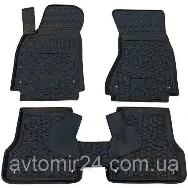 Автомобільні килимки AUDI A6 (C7) 2011-2018 Avto-Gumm килимки для авто АУДІ А6 (Ц7) 2011-2018 Автогум