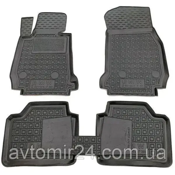Автомобільні килимки BMW 3 (F30, F31) 2011-2019 Avto-Gumm килимки для авто БМВ 3 (Ф30, Ф31) 2011-2019 Автогум