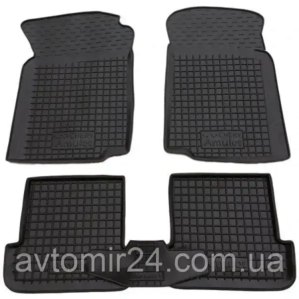 Автомобільні килимки CHERY Amulet 2012-2014 Avto-Gumm килимки для авто ЧЕРІ Амулет 2012-2014 Автогум
