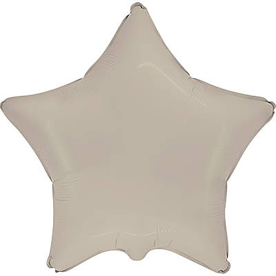 Flexmetal 18" Зірка Лате кремова Matte Creamy Late Фольгований шар