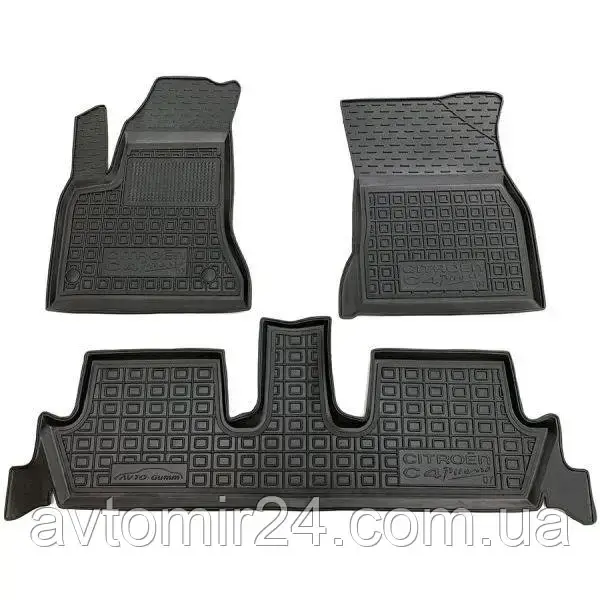 Автомобільні килимки CITROEN C4 Picasso 2007-2013 Avto-Gumm килимки для авто СІТРОЕН С4 Пікассо 2007-2013 Автогум