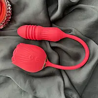 Вибростимулятор для клитора и точки g, Телескопические вибраторы с фрикциями для вагинального оргазма