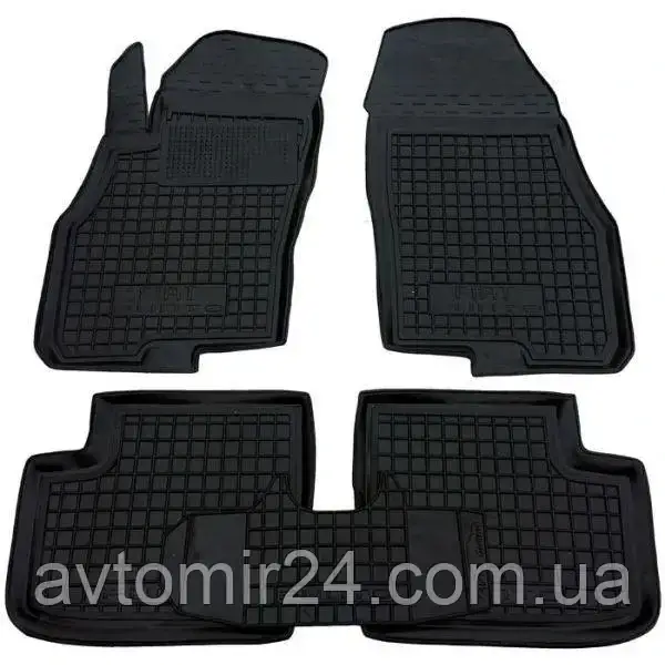 Автомобільні килимки FIAT Punto 2012- Avto-Gumm килимки для авто ФІАТ Пунто 2012- Автогум