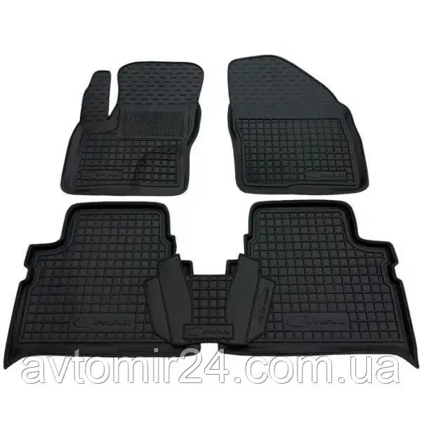 Автомобільні килимки FORD C-Max 2002-2010 Avto-Gumm килимки для авто ФОРД Ц-Макс 2002-2010 Автогум, фото 1