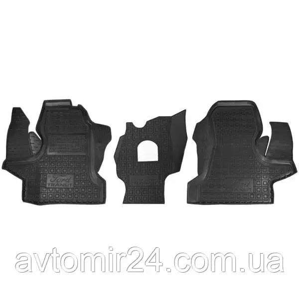 Автомобільні килимки FORD Transit 1986-2000 Avto-Gumm килимки для авто ФОРД Транзіт 1986-2000 Автогум