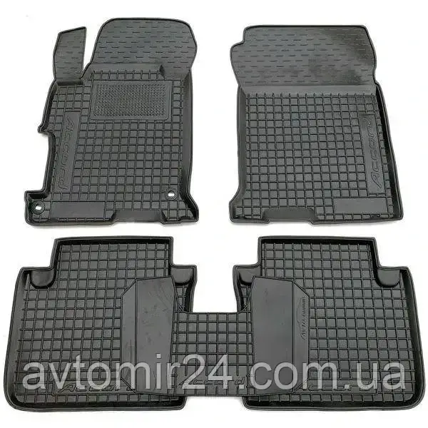 Автомобільні килимки HONDA Accord 9 2013-2017 Avto-Gumm килимки для авто ХОНДА Аккорд 9 2013-2017 Автогум