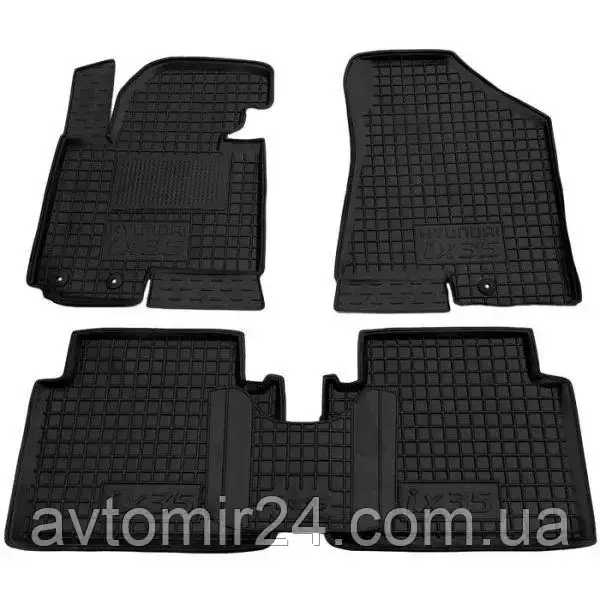Автомобільні килимки HYUNDAI ix35 2010-2015 Avto-Gumm килимки для авто ХЮНДАЙ ix35 2010-2015 Автогум