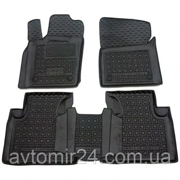 Автомобільні килимки JEEP Grand Cherokee WK2 2010-2021 Avto-Gumm килимки для авто ДЖИП Гранд Черокі ВК2 2010-2021 Автогум