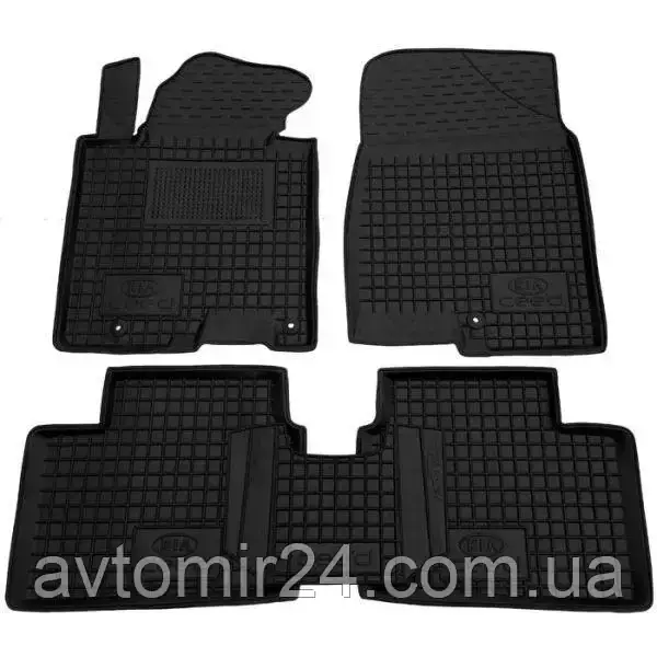 Автомобільні килимки KIA Ceed 2012-2018 Avto-Gumm килимки для авто КІА Сід 2012-2018 Автогум