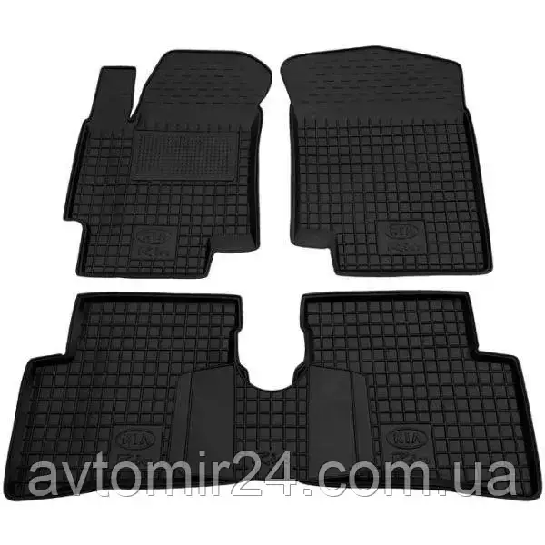 Автомобільні килимки KIA Rio JB 2005-2011 Avto-Gumm килимки для авто КІА Ріо ДжБ 2005-2011 Автогум