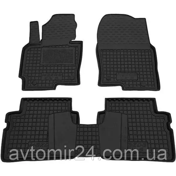 Автомобільні килимки MAZDA CX-5 (KE) 2011-2017 Avto-Gumm килимки для авто МАЗДА СХ-5 (КЕ) 2011-2017 Автогум