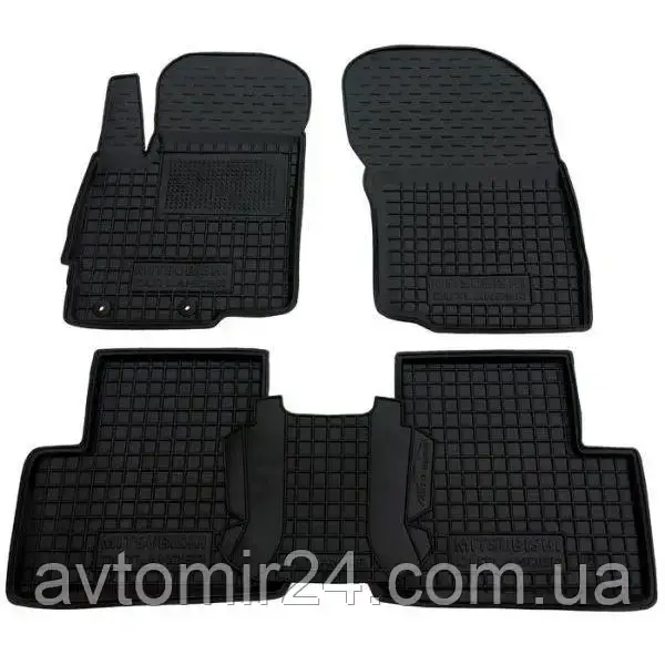 Автомобільні килимки MITSUBISHI Outlander 3 2012-2022 Avto-Gumm килимки для авто МІТСУБІСІ Аутлендер 3 2012-2022 Автогум