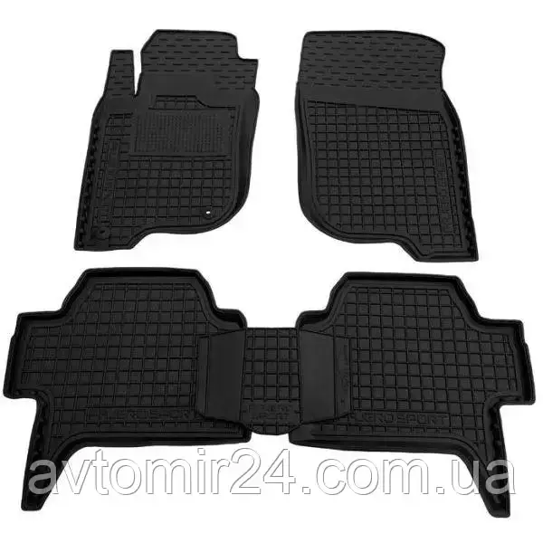 Автомобільні килимки MITSUBISHI Pajero Sport 2 2008-2015 Avto-Gumm килимки для авто МІТСУБІСІ Паджеро Спорт 2 2008-2015 Автогум