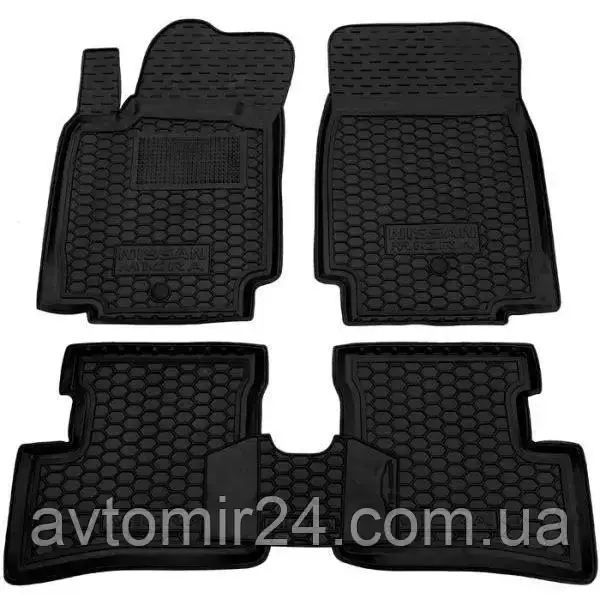 Автомобільні килимки NISSAN Micra (K12) 2002-2010 Avto-Gumm килимки для авто НІССАН Мікра (К12) 2002-2010 Автогум