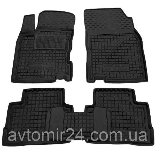 Автомобільні килимки NISSAN Qashqai 2 (J11) 2014-2022 Avto-Gumm килимки для авто НІССАН Кашкай 2 (Дж11) 2014-2022 Автогум