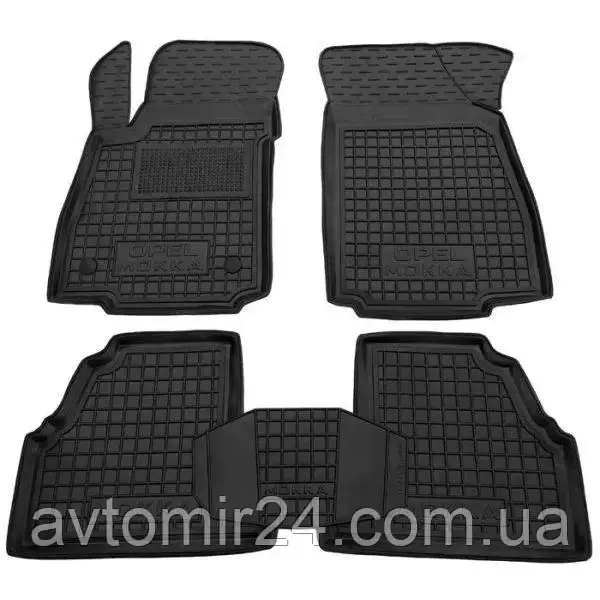 Автомобільні килимки OPEL Mokka 2012-2018 Avto-Gumm килимки для авто ОПЕЛЬ Мокка 2012-2018 Автогум
