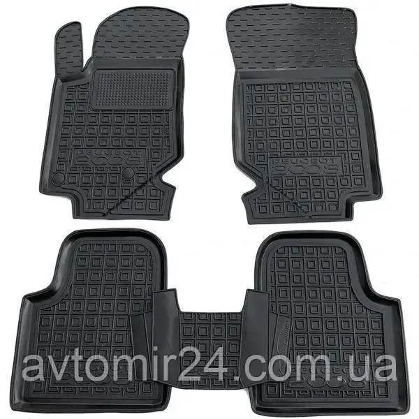 Автомобільні килимки PEUGEOT E-2008 2020- Avto-Gumm килимки для авто ПЕЖО Е-2008 2020- Автогум