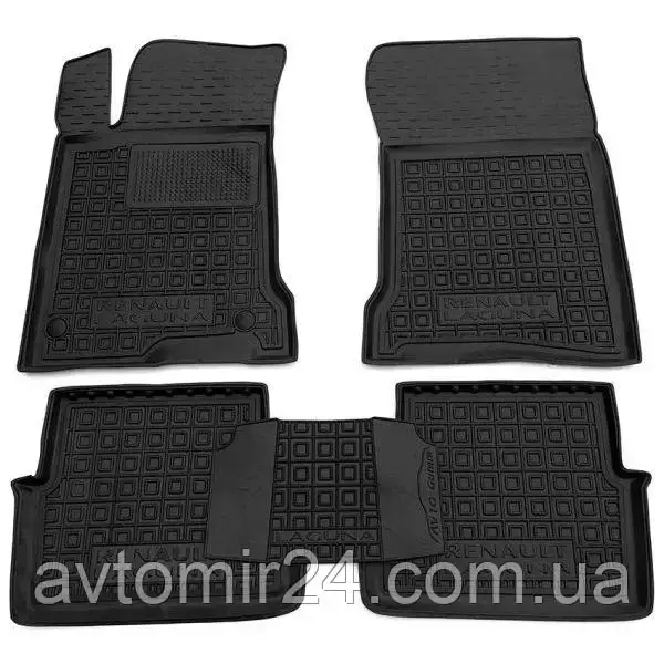 Автомобільні килимки RENAULT Laguna 3 2007-2015 Avto-Gumm килимки для авто РЕНО Лагуна 3 2007-2015 Автогум