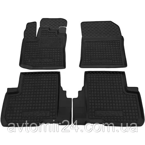 Автомобільні килимки RENAULT Lodgy 2012- Avto-Gumm килимки для авто РЕНО Лоджі 2012- Автогум