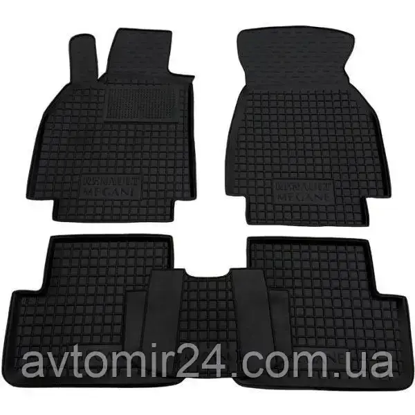 Автомобільні килимки RENAULT Megane 2 2002-2009 Avto-Gumm килимки для авто РЕНО Меган 2 2002-2009 Автогум