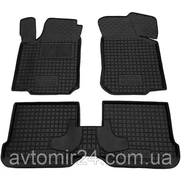Автомобільні килимки SKODA Octavia Tour 1996-2010 Avto-Gumm килимки для авто ШКОДА Октавія Тур 1996-2010 Автогум